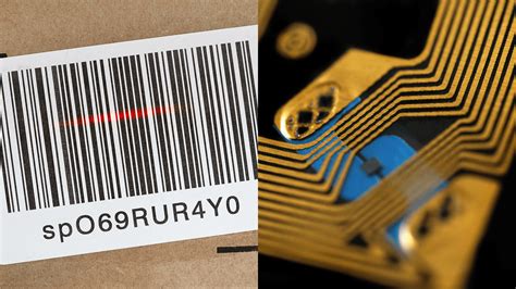 use of barcode and rfid tags for administrative services|rfid and barcode identification.